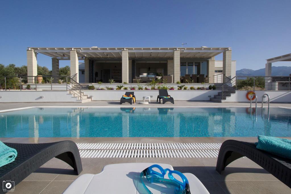 Nord West Kreta Kalyves Luxus Villa mit Meerblick und privatem Pool